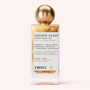 Truly Golden Glaze Luxury Body Oil Brightening Body Shimmer Oil NIB